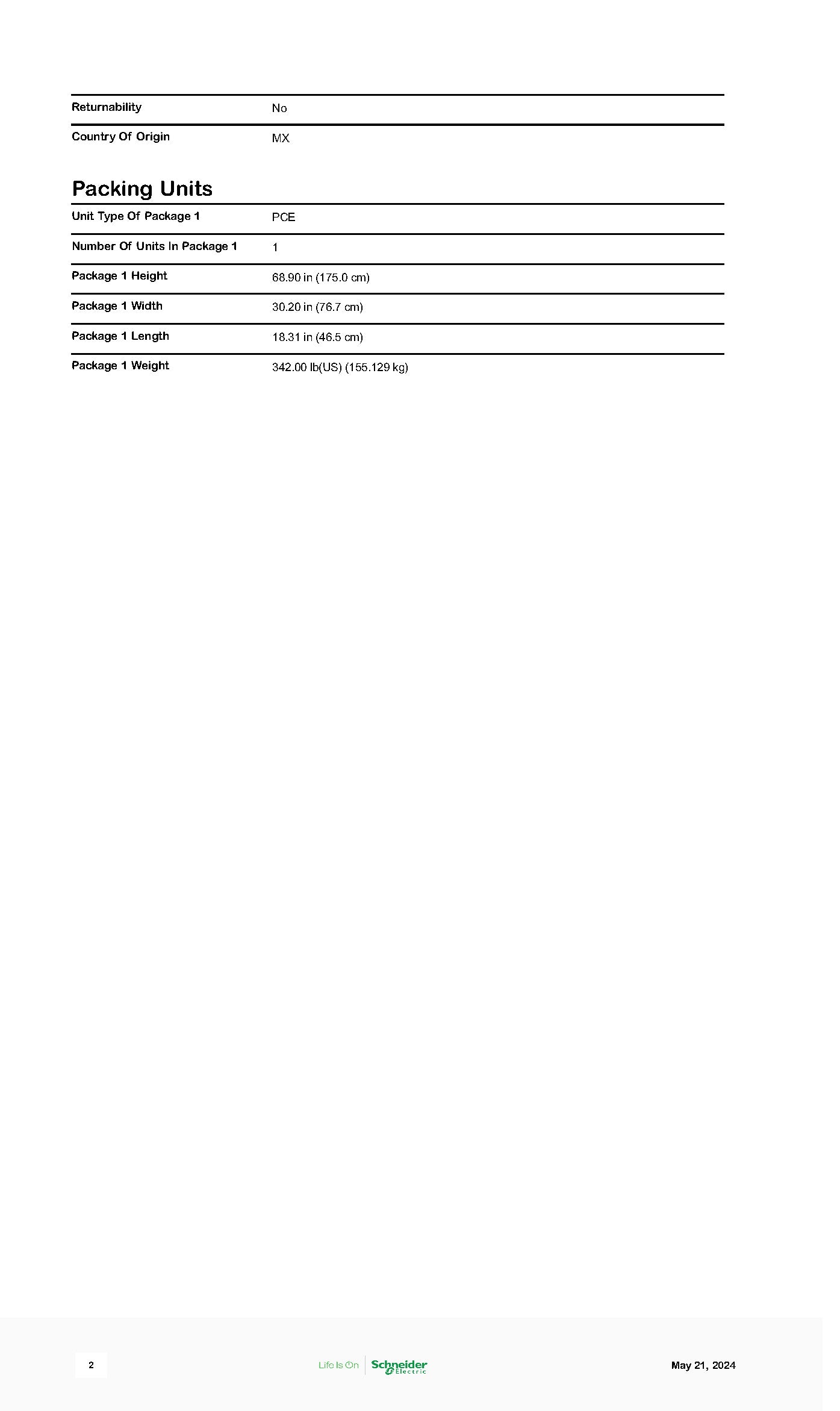 Square D EZM12000CBUMS 1PH 2000A Main Disconnect w/ERMS Energy Reduction Maintenance Switch