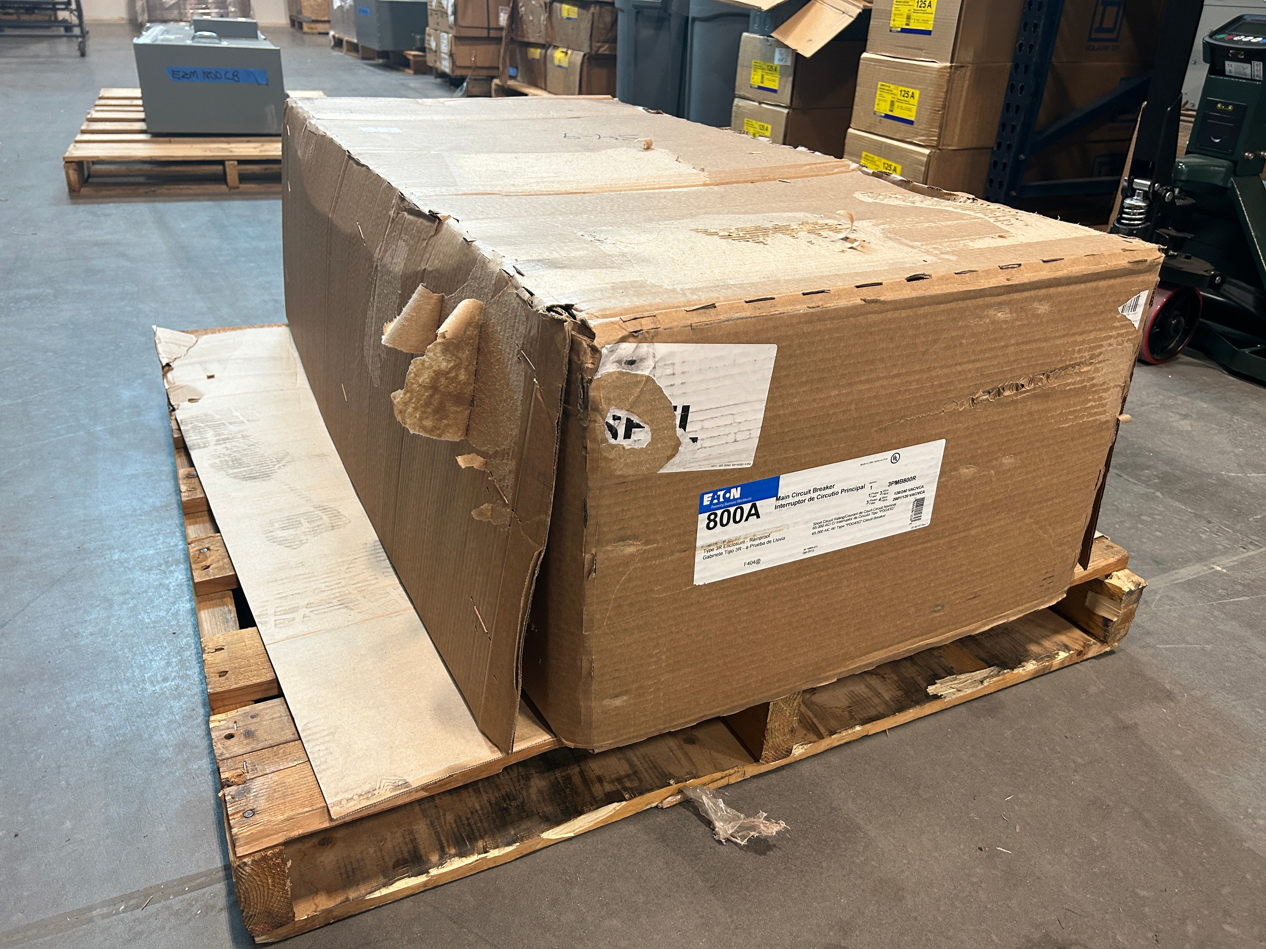 Eaton 3PMB800R 3PH 800A Main Disconnect for Modular Metering