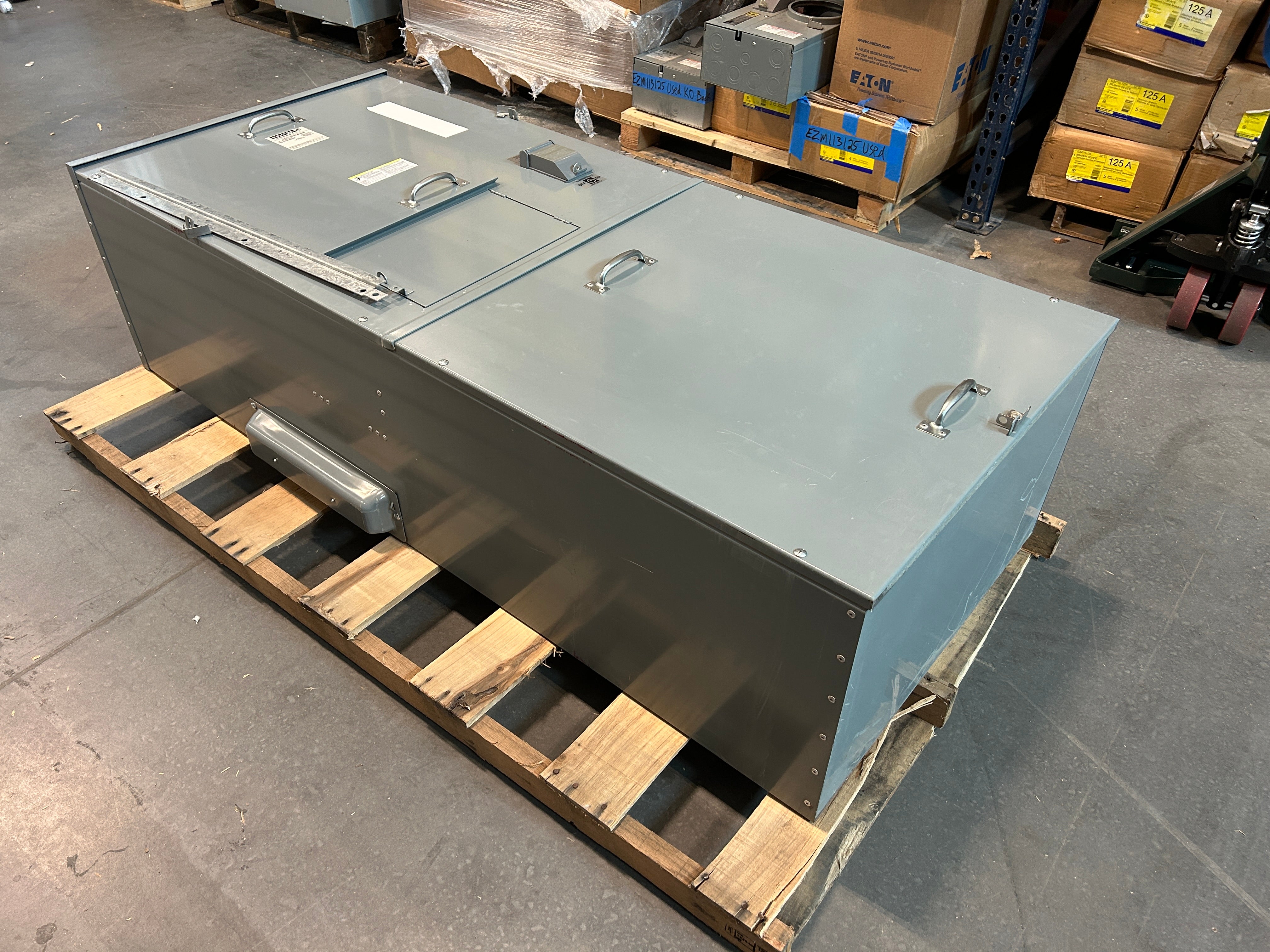 Square D EZM12000CBUMS 1PH 2000A Main Disconnect w/ERMS Energy Reduction Maintenance Switch