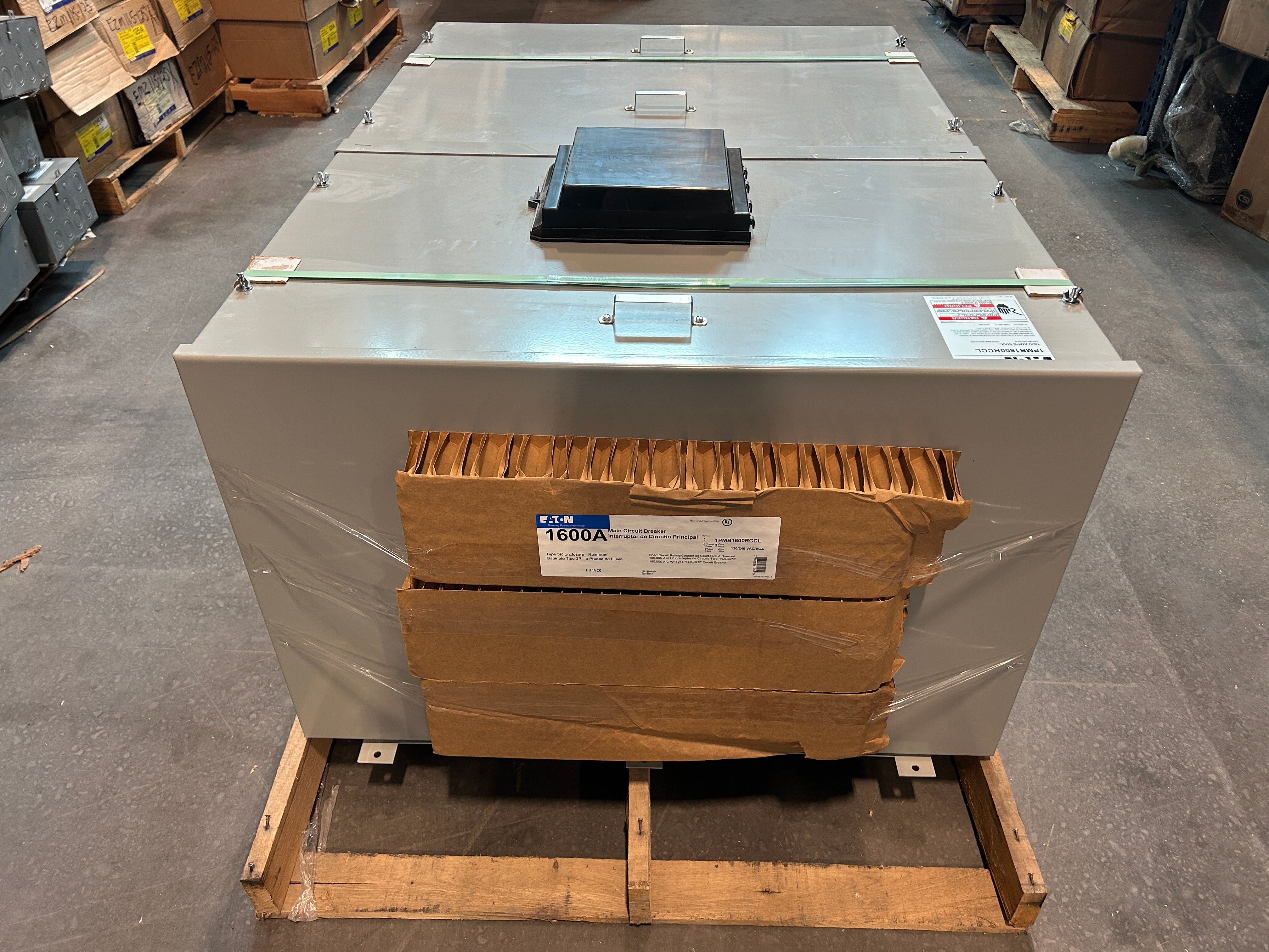 Eaton 1PMB1600RCCL Single Phase 1600A ARMS Maintenance Mode 100kAIC Main Disconnect