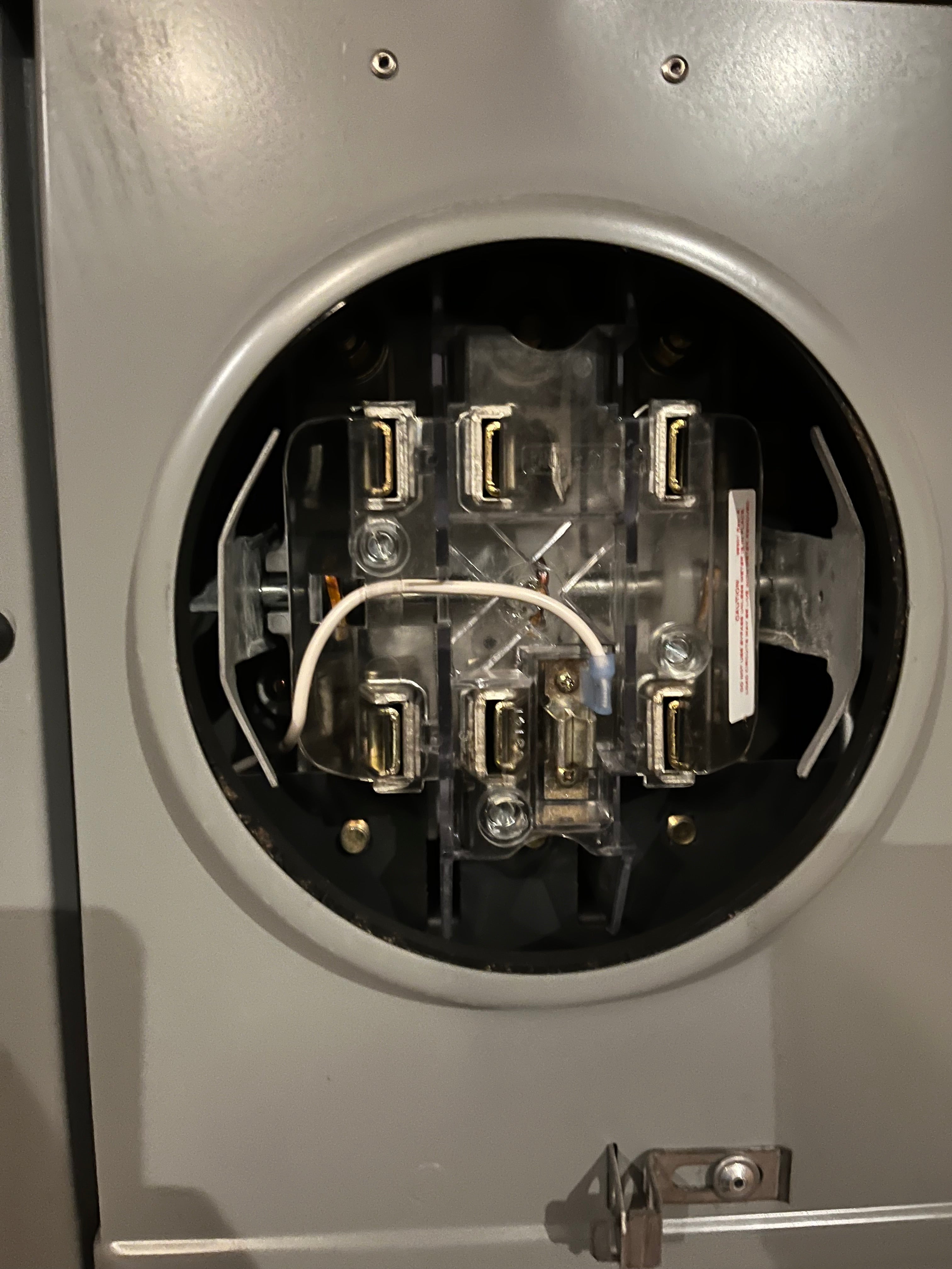 Siemens W3MM3200U (Old Model # for WML33225RJ) 3 Gang 3 Phase In / 3 Phase Out 200A Socket Ringless Lever Bypass Meter Stack