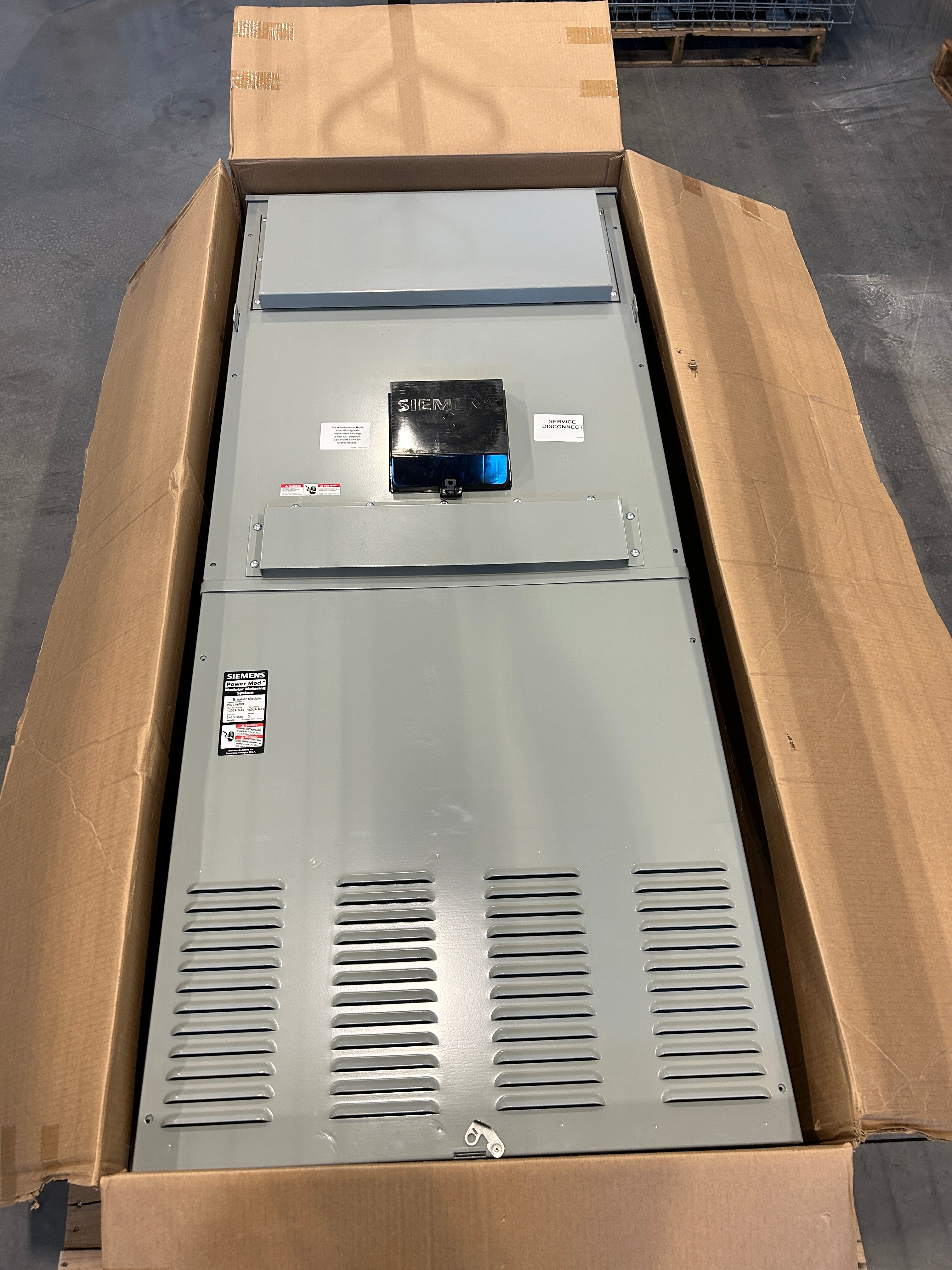 Siemens WB31600B 3 Phase 1600 Amp Main Disconnect