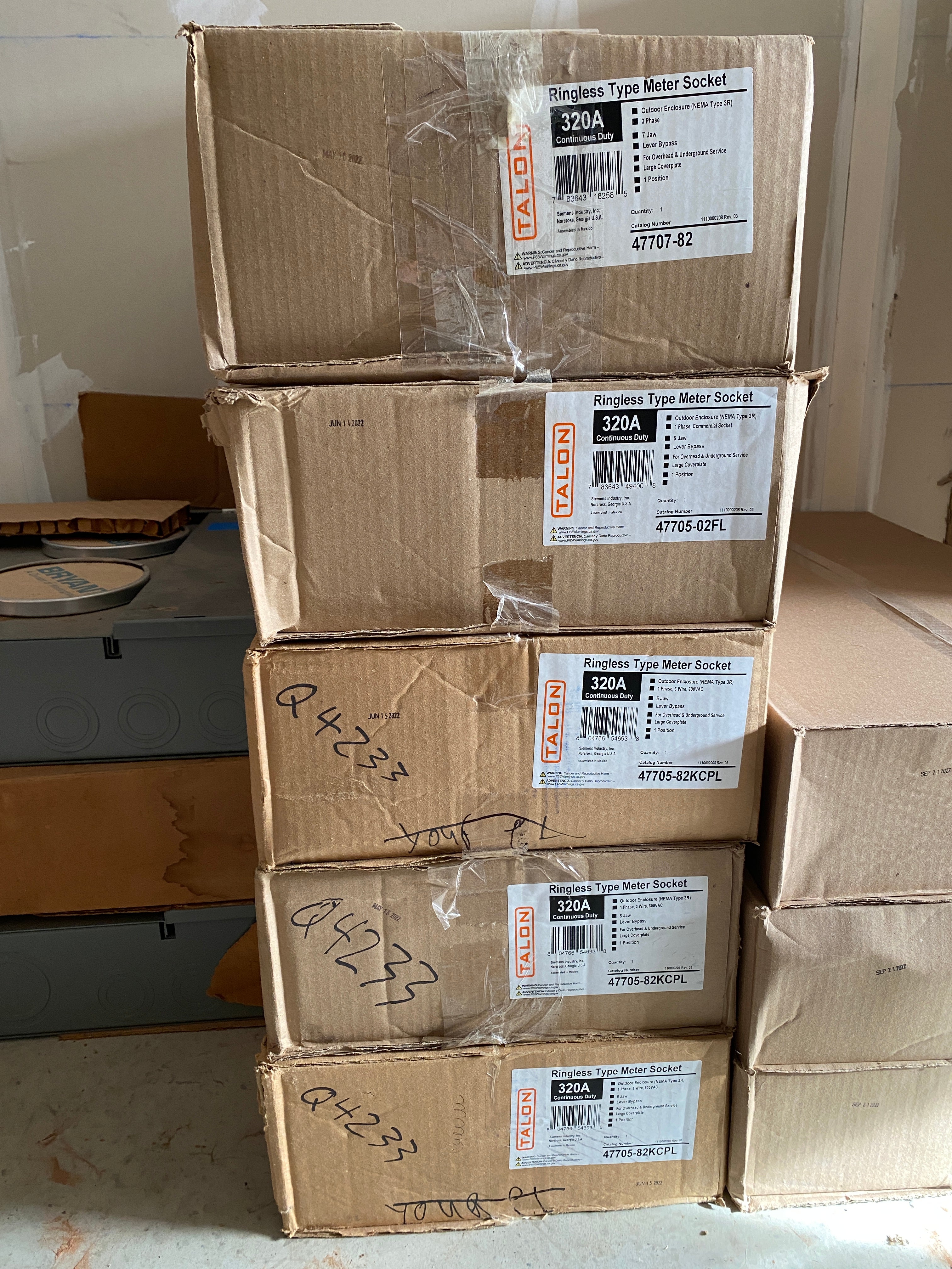 Siemens 47705-82KCPL 320A Meter Socket