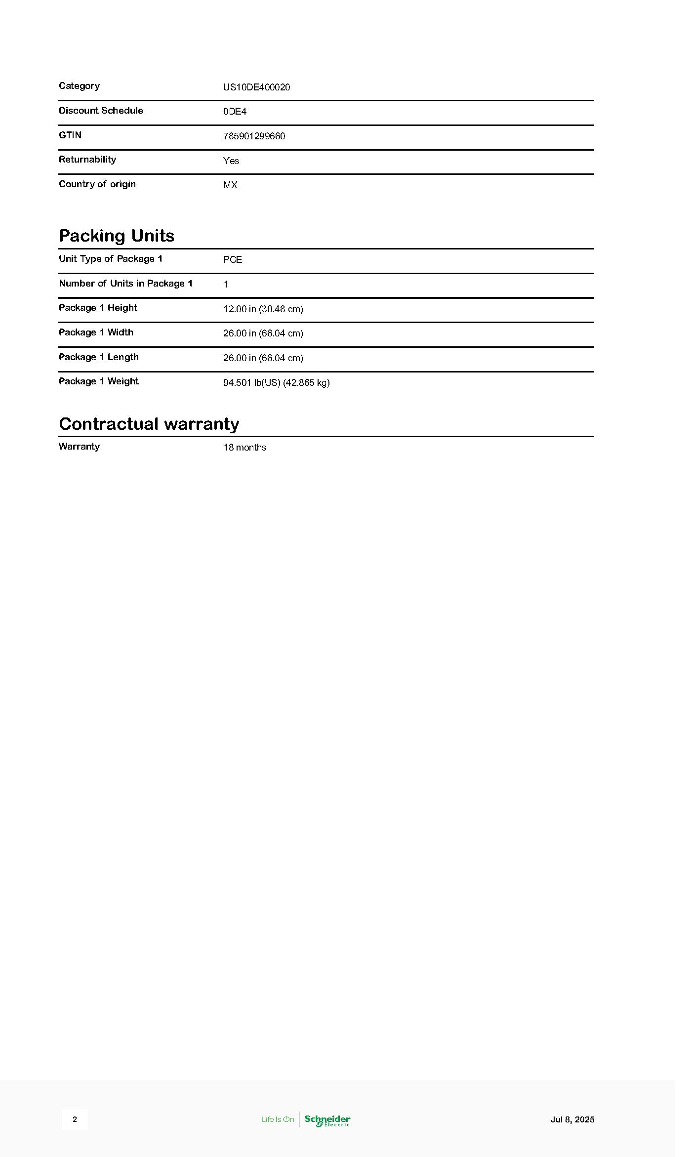 Square D EZMT331225 3PH In / 3PH Out 1 Gang Ring Type Test Block Bypass 225A Socket 1200A Copper Busbar Meter Stack