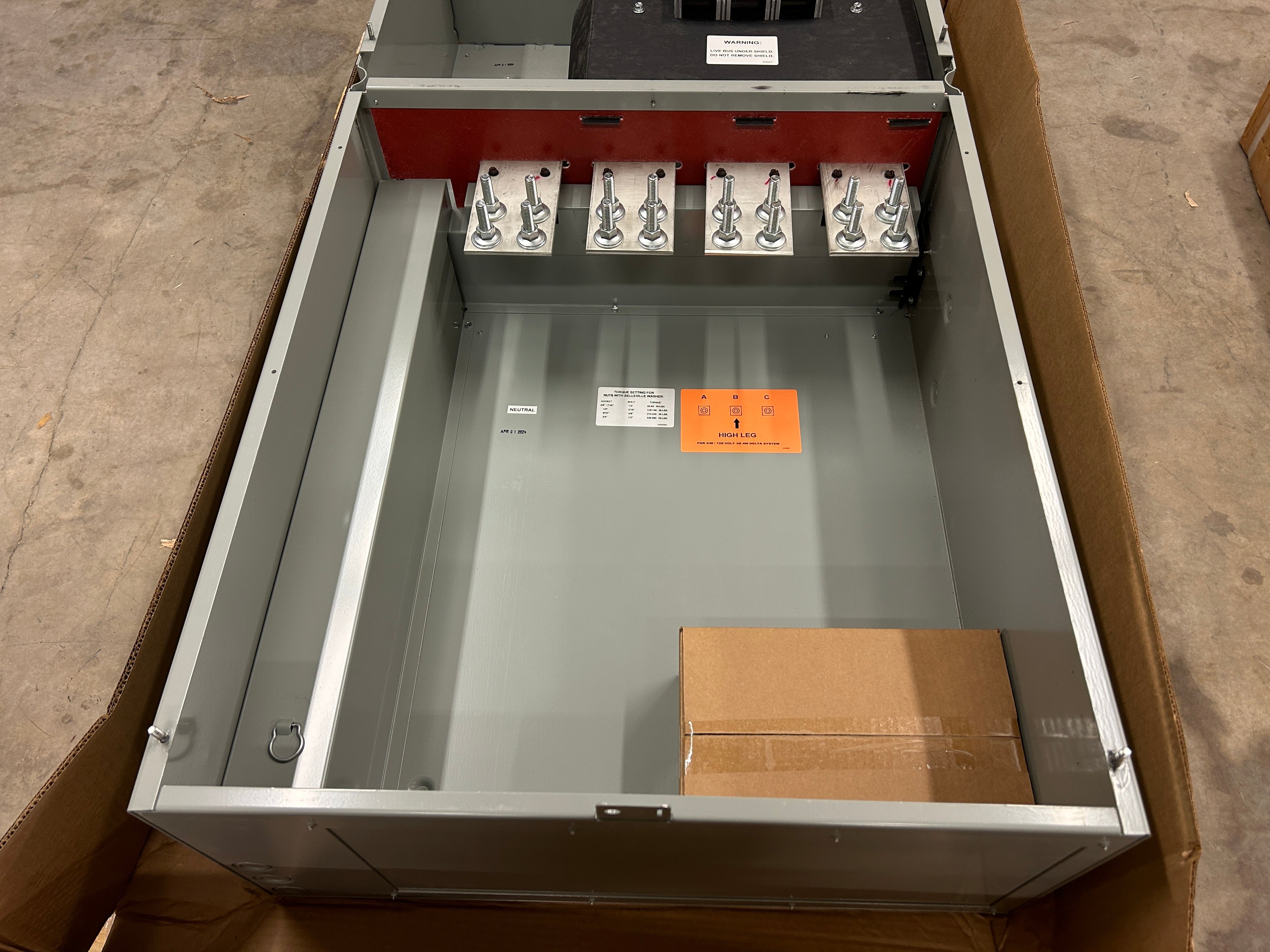 Siemens WEB3600B 3 Phase 600 Amp EUSERC Main Circuit Breaker Disconnect