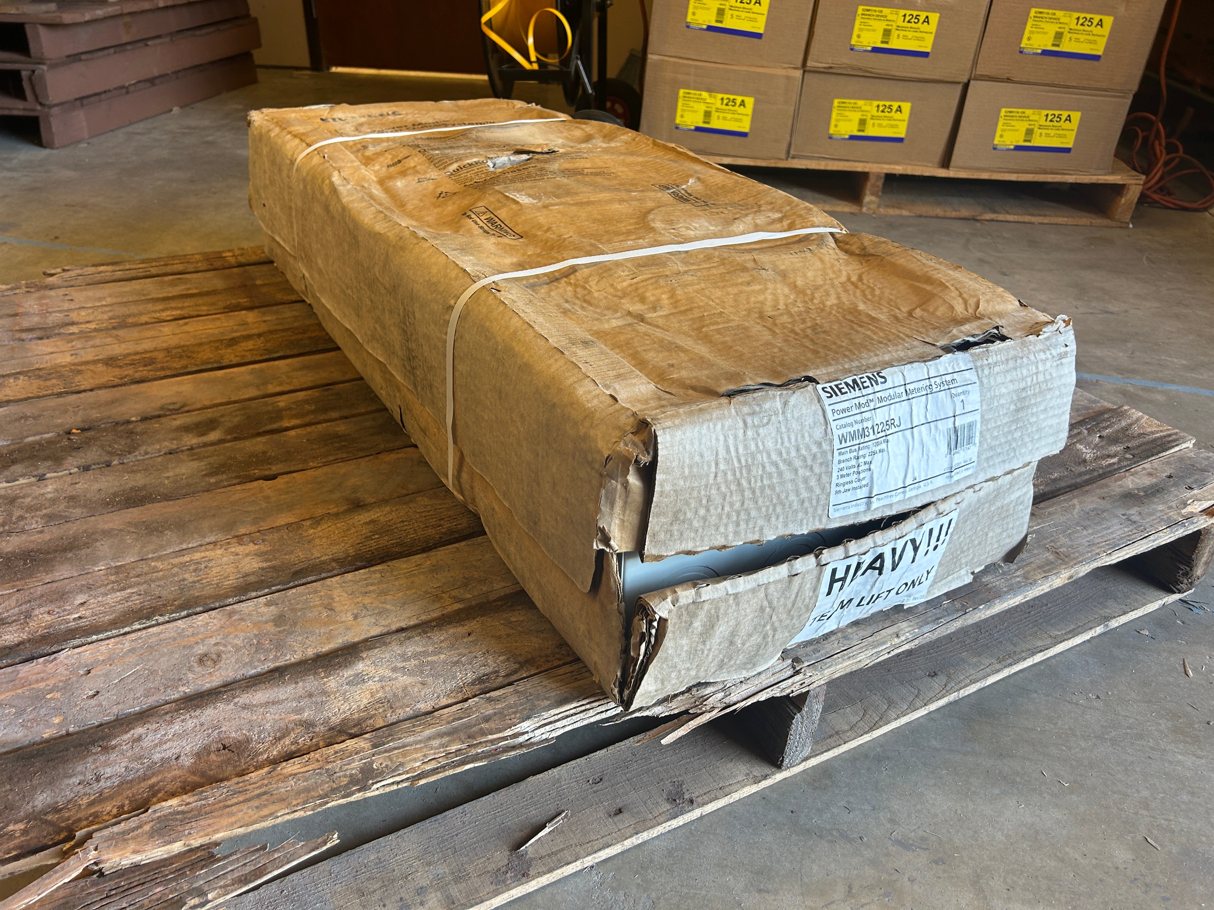 Siemens WMM31225RJ Single Phase 225A Socket Ringless Meter Stack