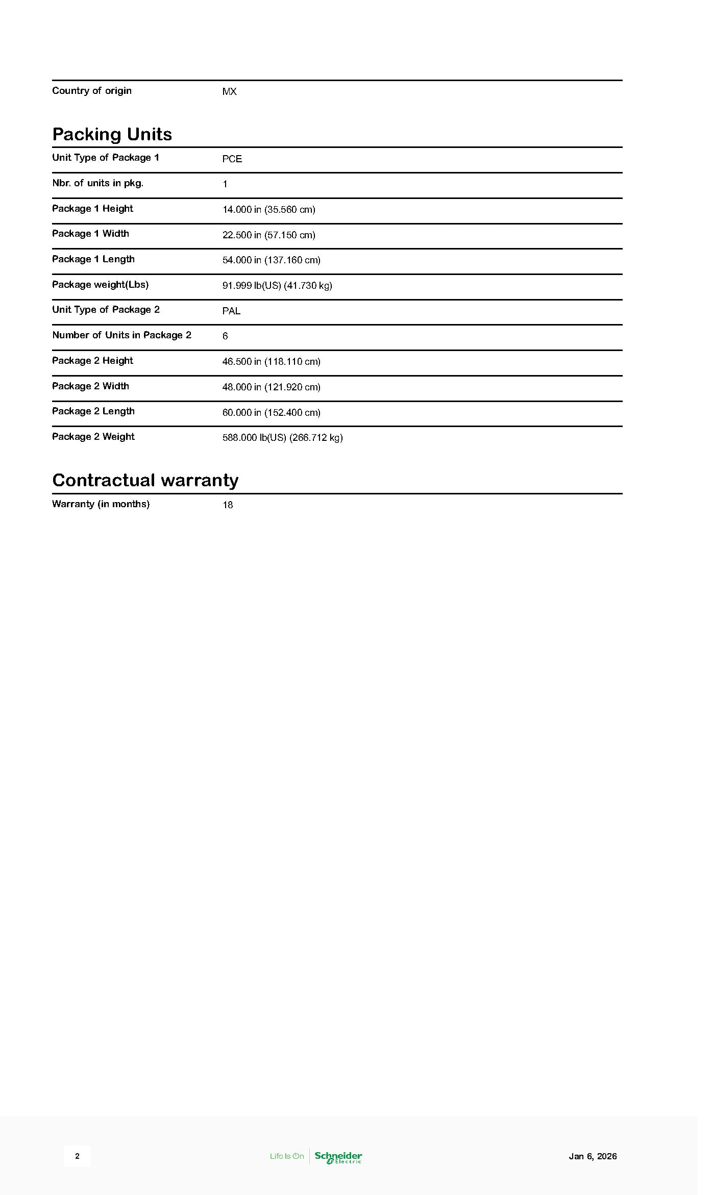 Square D EZM1400FS 400A Main Fusible Switch Disconnect
