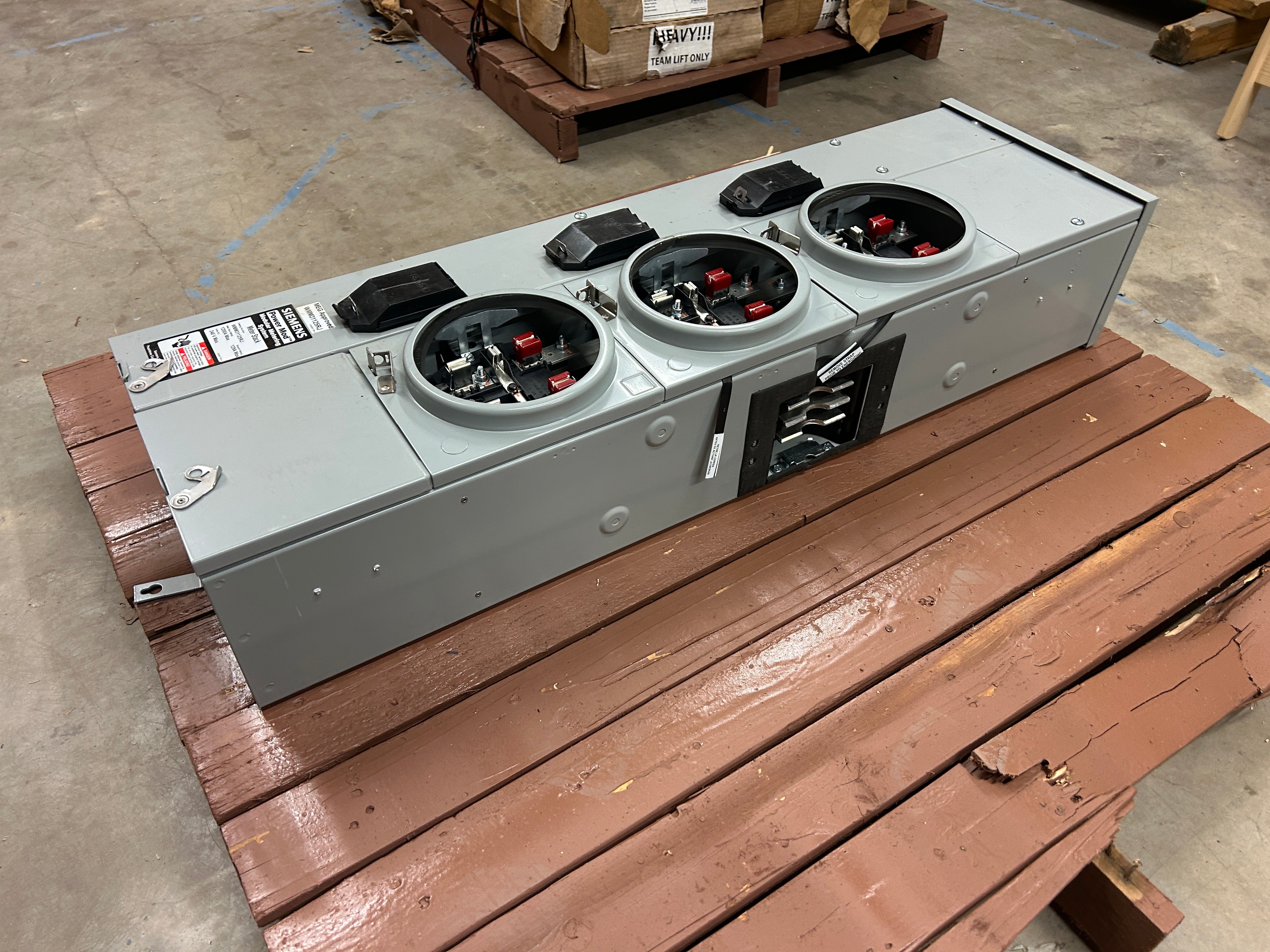 Siemens WMM31125RJ Single Phase Meter Stack