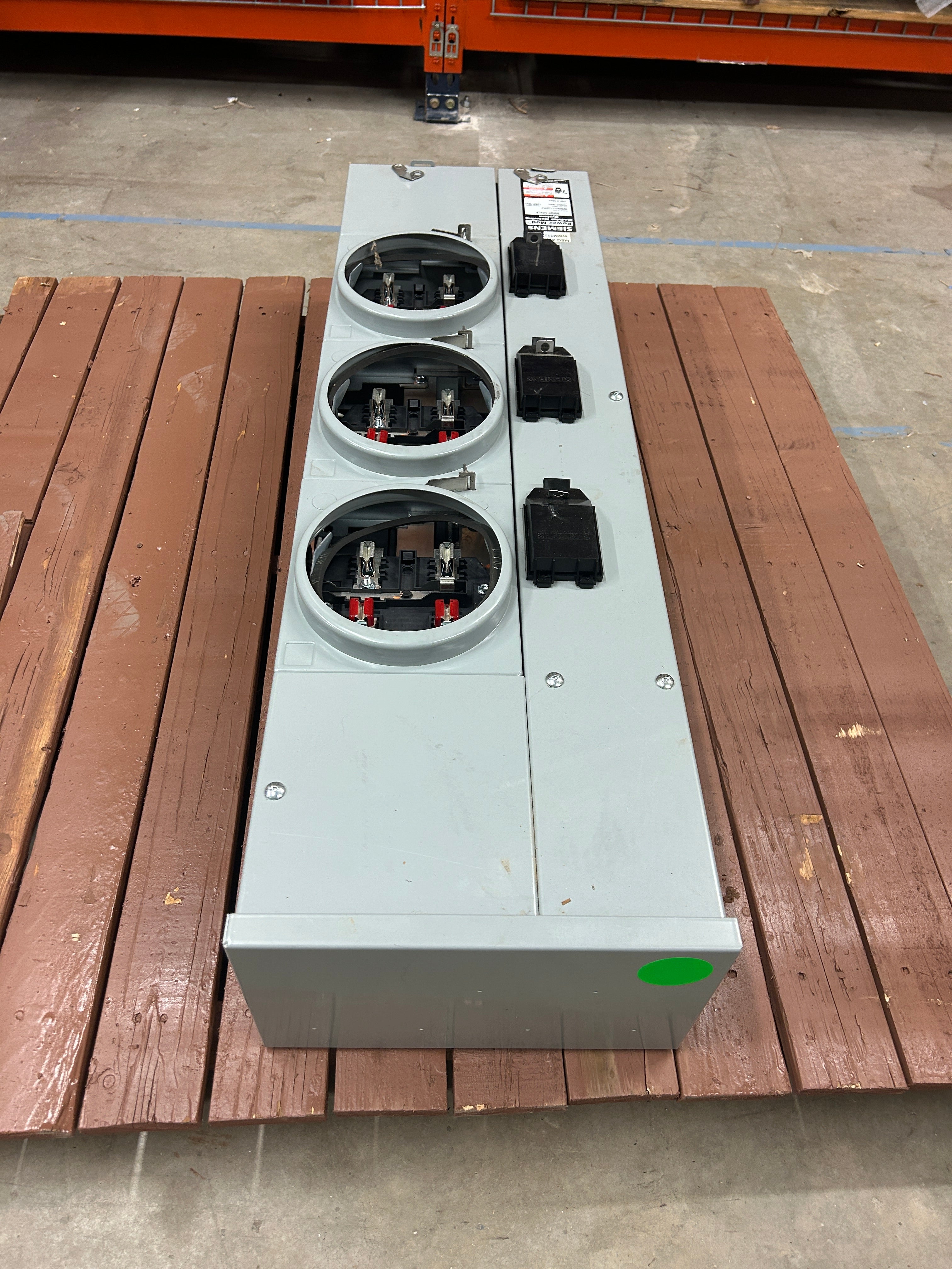 Siemens WMM31125RJ Single Phase Meter Stack